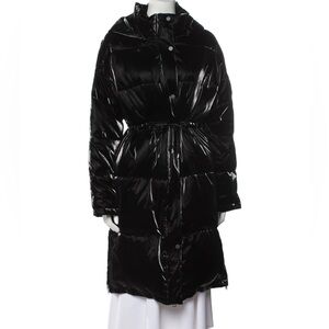 Rebecca Minkoff Shiny Black‎ Puffer Jacket